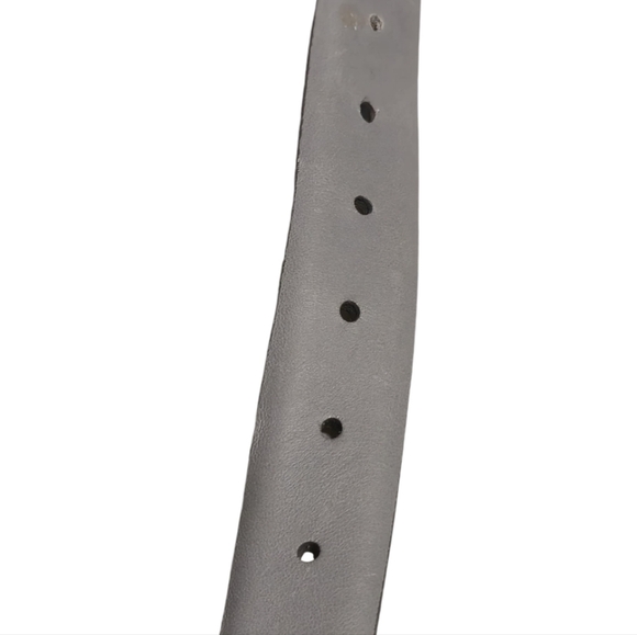 Bally Mans Leather Belt Silver Buckle  Sz 40 - Picture 5 of 7